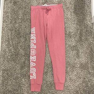 💕VICTORIA’S SECRET PINK sweatpants /joggers/ women/ small/ pink